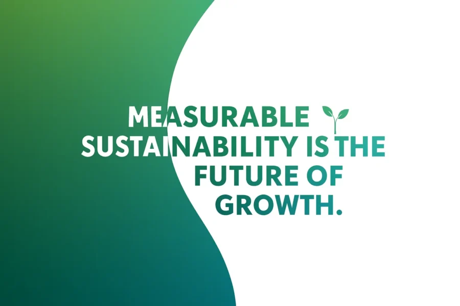 Measurable Sustainability is the Future of Growth